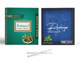 Aarogyam Herbals Pack Of 2 Flavours 100% Tobacco & Nicotine Free Cigarette For Relieve Stress & Mood Enhance Product Paan, Recharge - 10 Sticks X 2 Packets